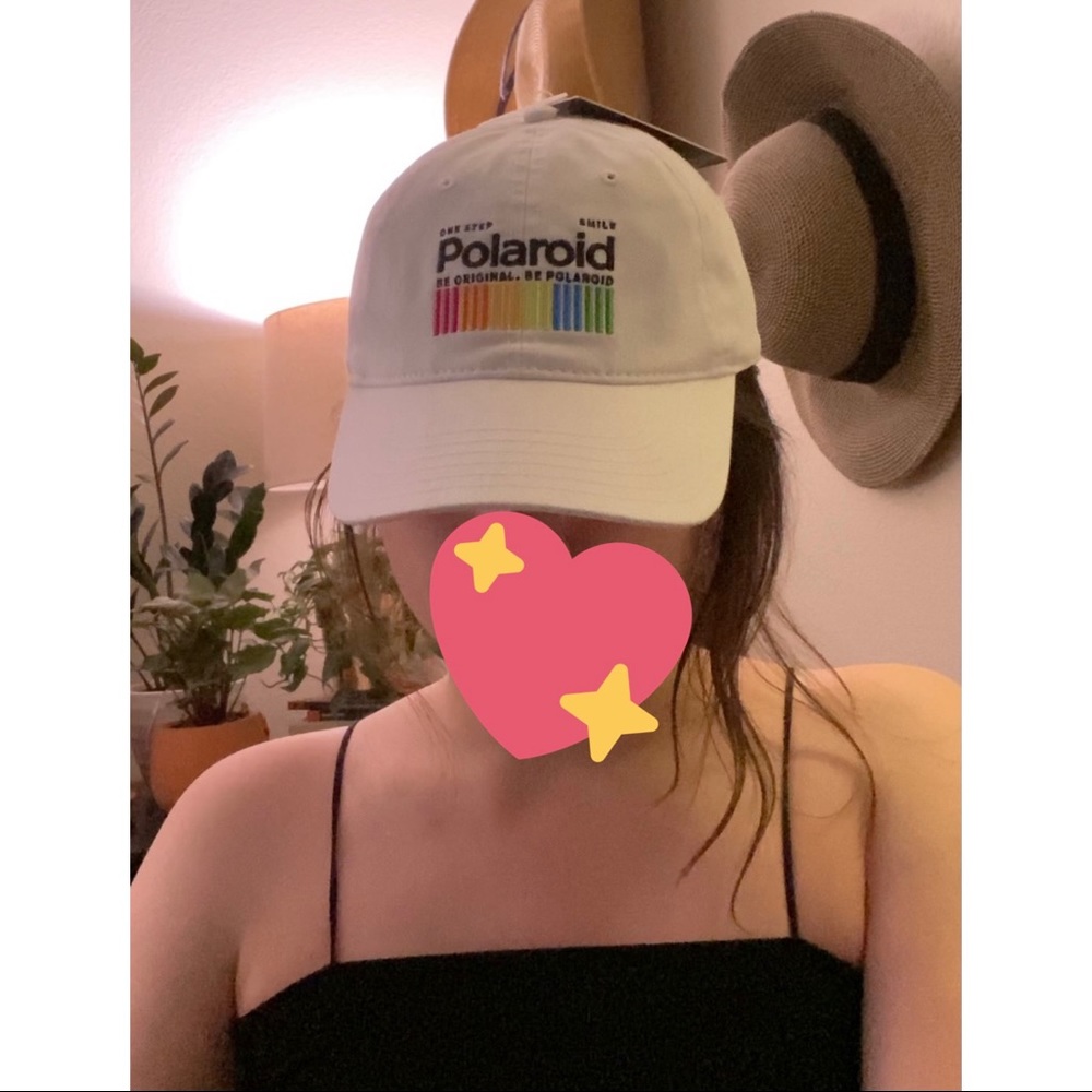 Rainbow Polaroid Dad Hat